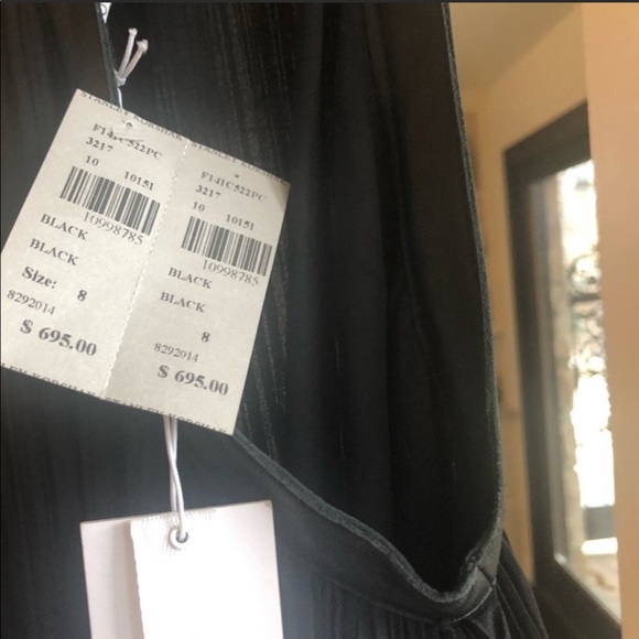 Derek Lam 10 Crosby Luxe Black Maxi Dress - Picture 4 of 4